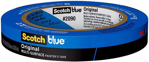 SCOTCH BLUE PAINTERS MASKING TAPE .70IN/18MM X 60 YD