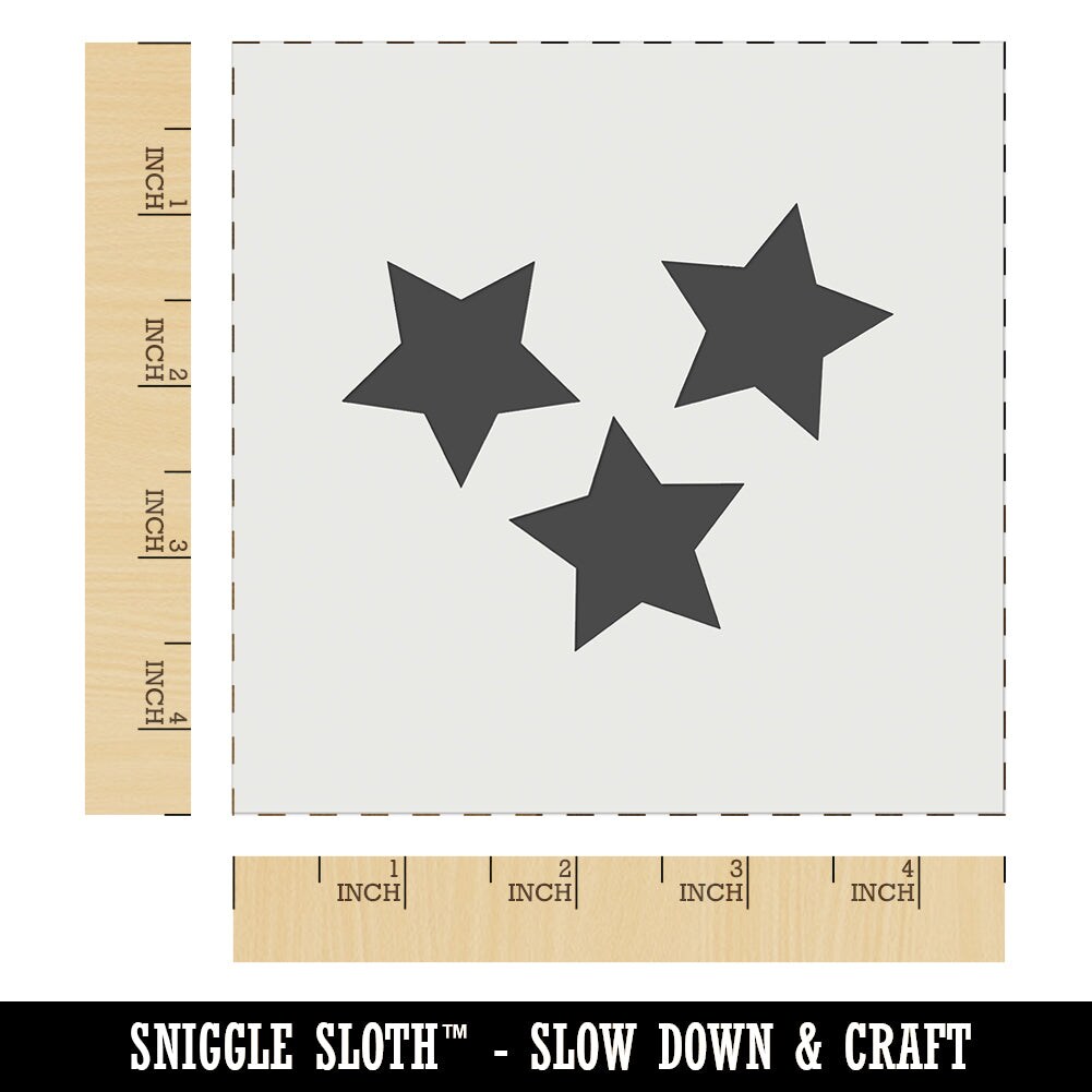 Star Scatter Wall Cookie DIY Craft Reusable Stencil Michaels