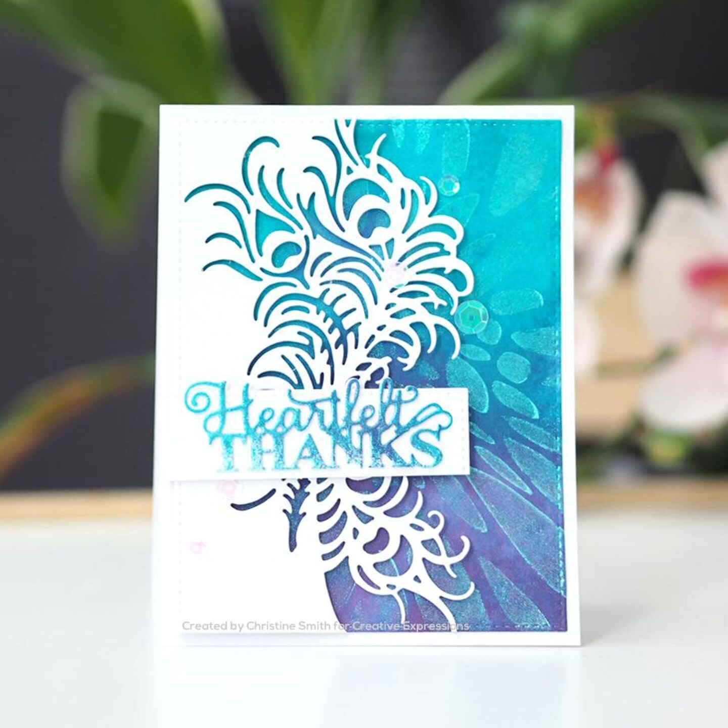 Creative Expressions  Paper Cuts Feather Edger Craft Die