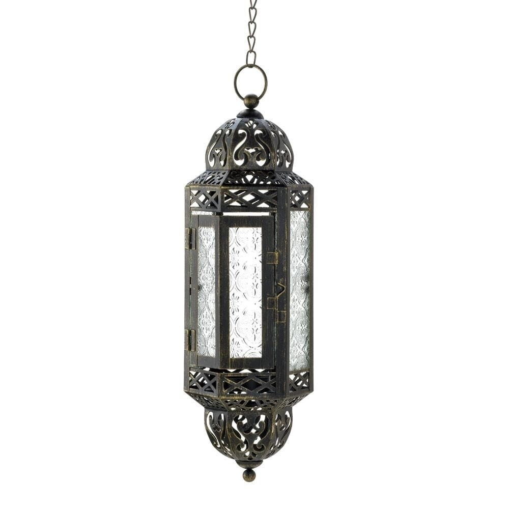 Gallery Of Light Intricate Hanging Moroccan Lantern