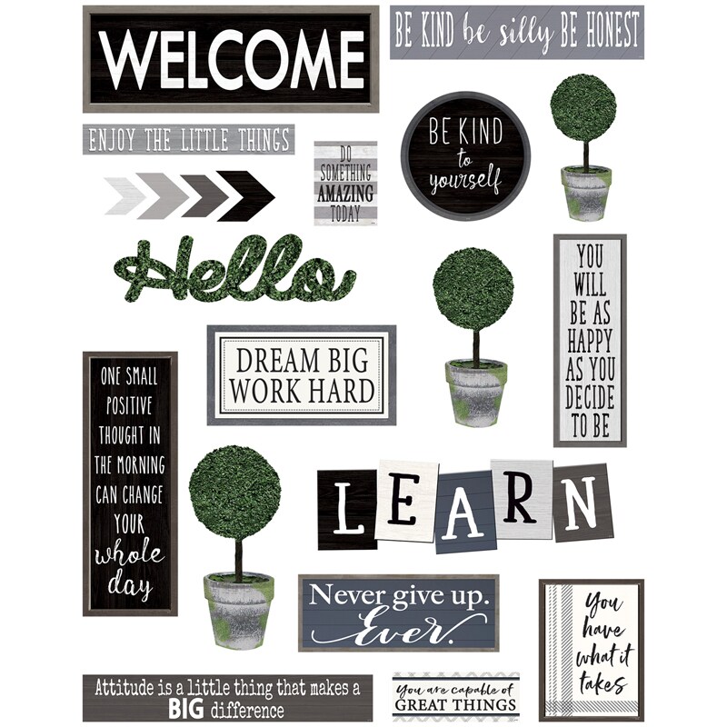 Modern Farmhouse Wall D&#xE9;cor Bulletin Board Set