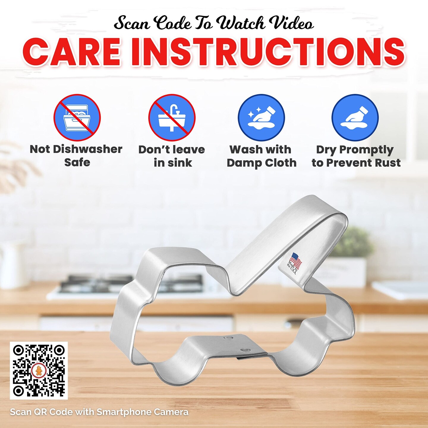 CookieCutter.Com Tow Truck Cookie Cutter 3 Inch –Tin Plated Steel Cookie Cutters – Made In The USA