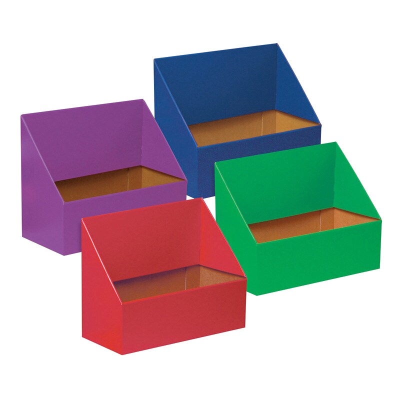 Folder Holder Assortment, 4 Assorted Colors, 9-3/4&#x22;H x 12&#x22;W x 5-3/4&#x22;D, 4 Folders