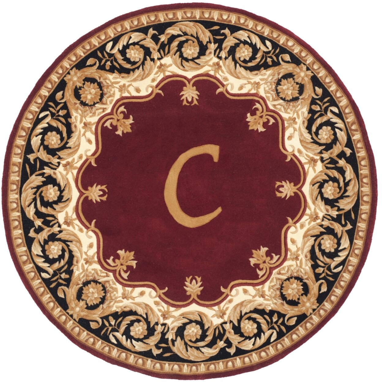 SAFAVIEH Montauk Collection 3'×5'ベージュ/マルチMTK 950 E手織りコットンエリアラグ