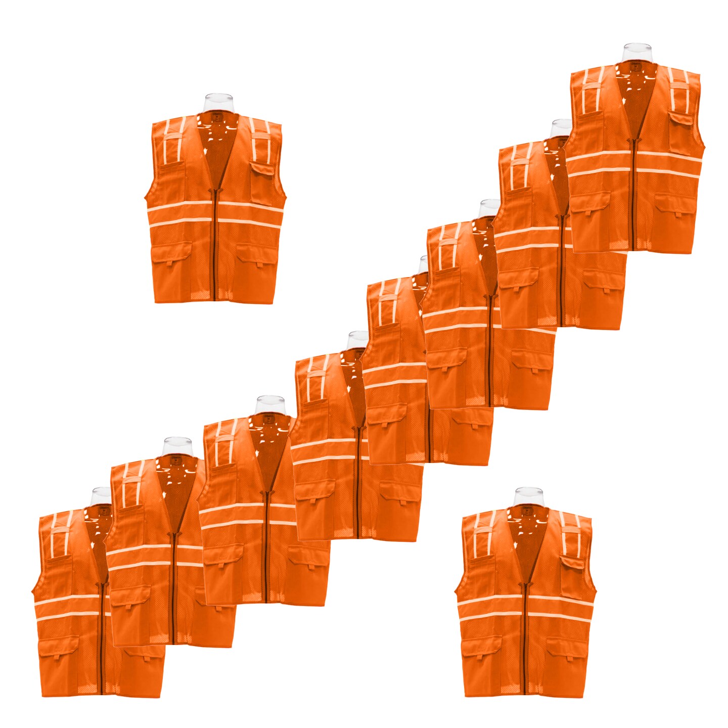 Multi Colors High-Visibility Pocket Safety Vest