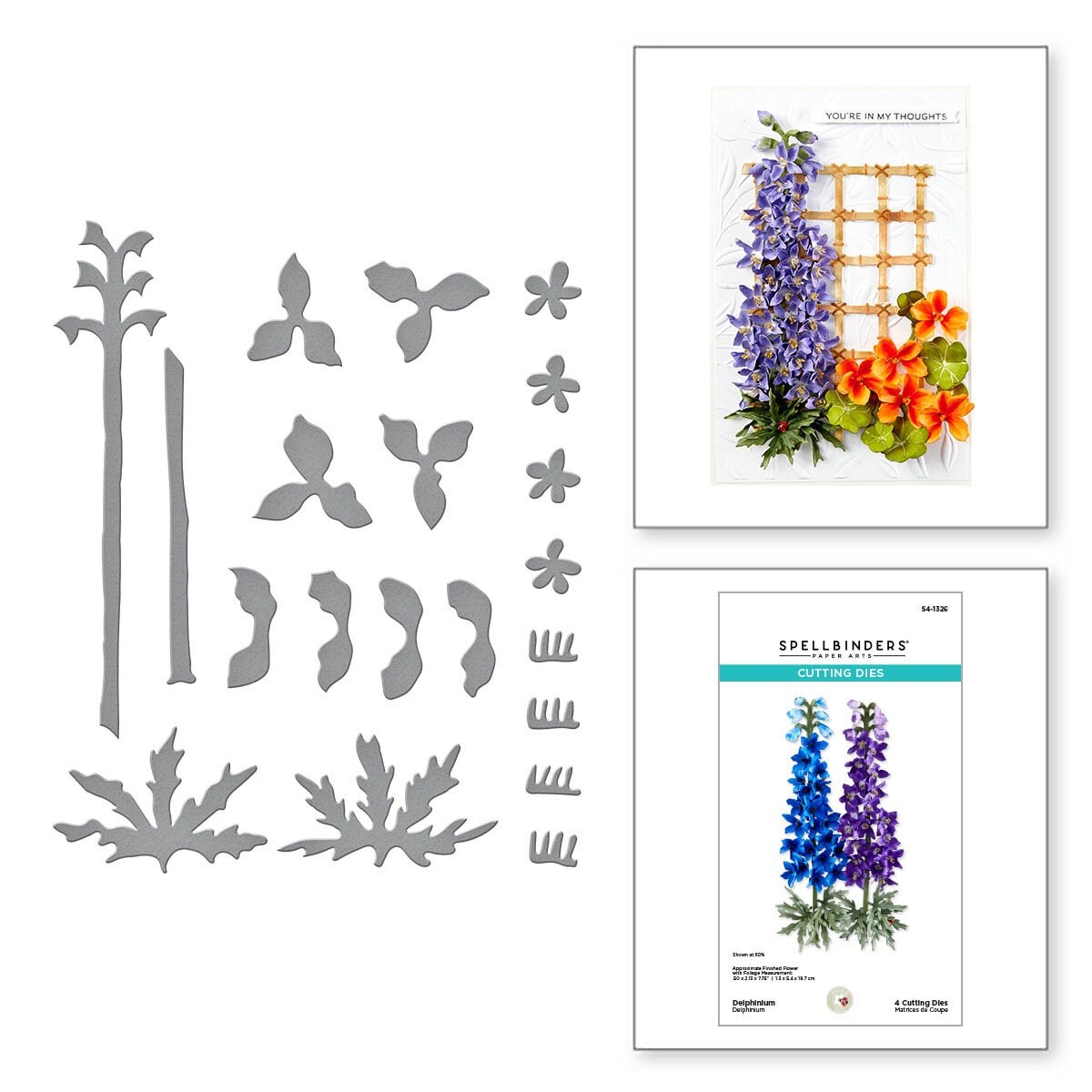 Lot De Découpes Spellbinders Sheena Die-Namics Neuf - Des Dizaines De Modèles Scrapbooking