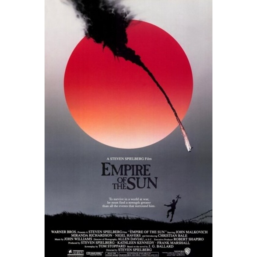 Pop Culture Graphics Empire of the Sun Movie Poster (11 x 17) - Item  MOV189219