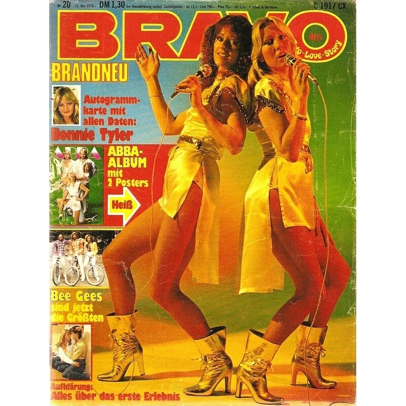 Posterazzi ABBA - Bravo Magazine Photo Print (8 x 10) - Item  DAP178