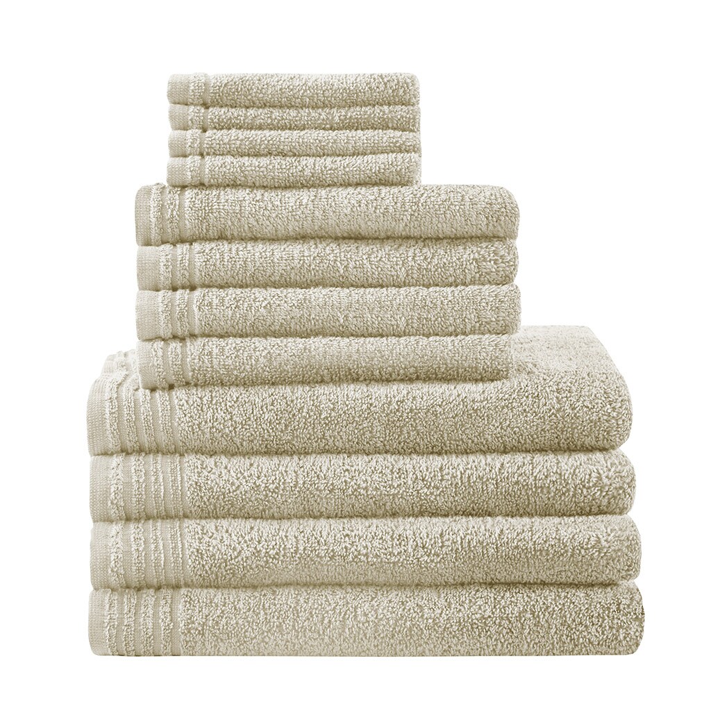 Gracie Mills   Leocadia 12-Piece 100% Cotton Quick Dry Towel Set - GRACE-12491