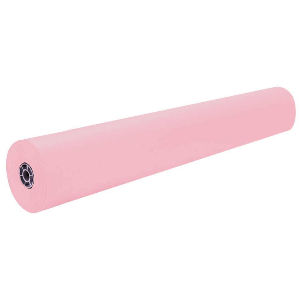 Dixon Rainbow Colored Kraft Paper Roll - 36&#x22; x 1000&#x27; - Pink