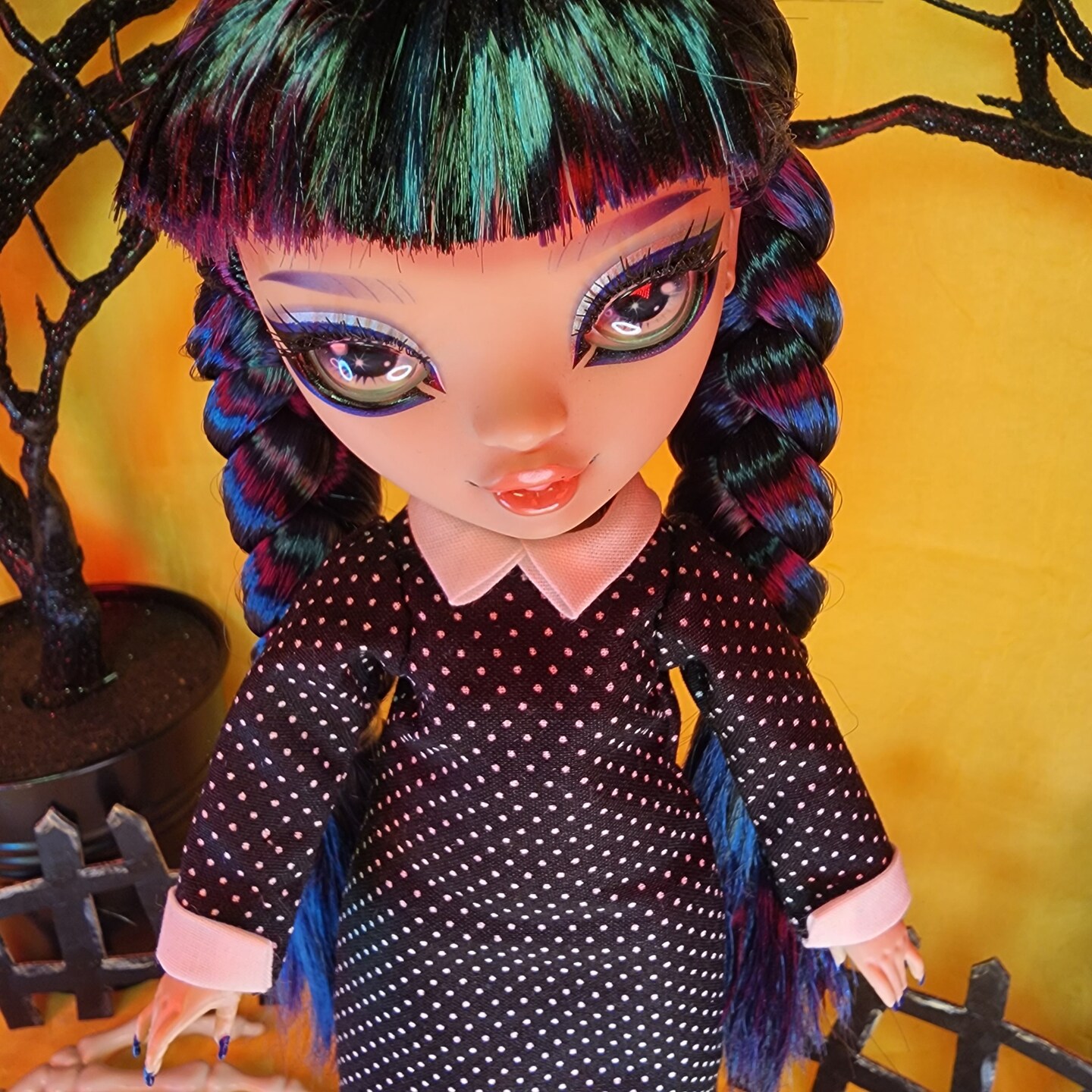 Wednesday Addams Shadow High Rainbow High Neo Blythe Dress | MakerPlace by  Michaels