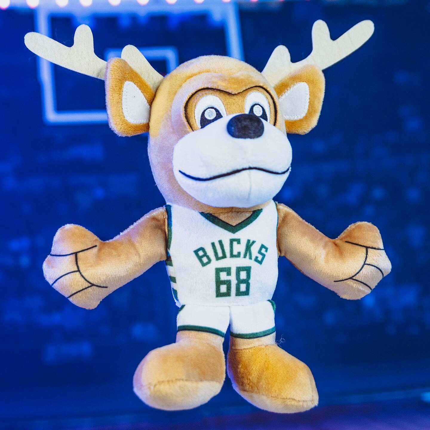Bleacher Creatures Milwaukee Bucks Bango 8&#x22; Mascot Kuricha Plush (Association Uniform)