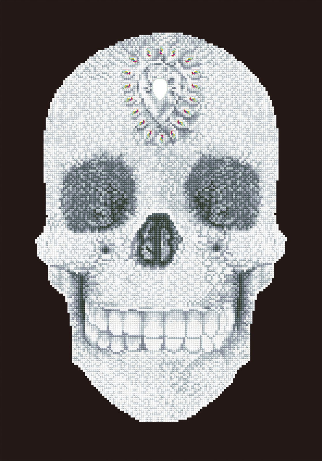 Cool Diamond Painting Kits For Adults Skull Full Diamond Art Kit