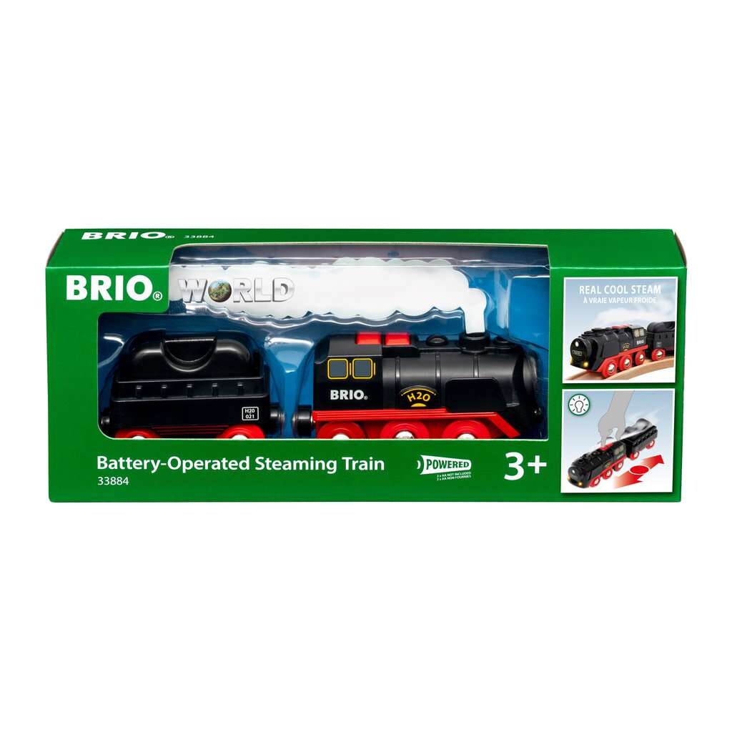 BRIO Battery-Operated Steaming Train BRIO World Train