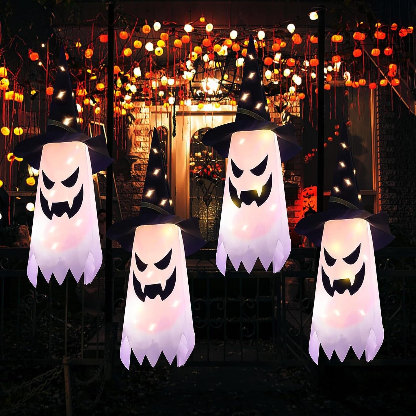  Halloween Decorations Outdoor Decor Hanging Lighted