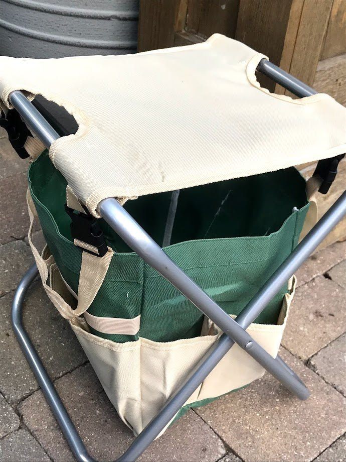 Gardener&#x27;s Caddy SEAT and Harvest Bag