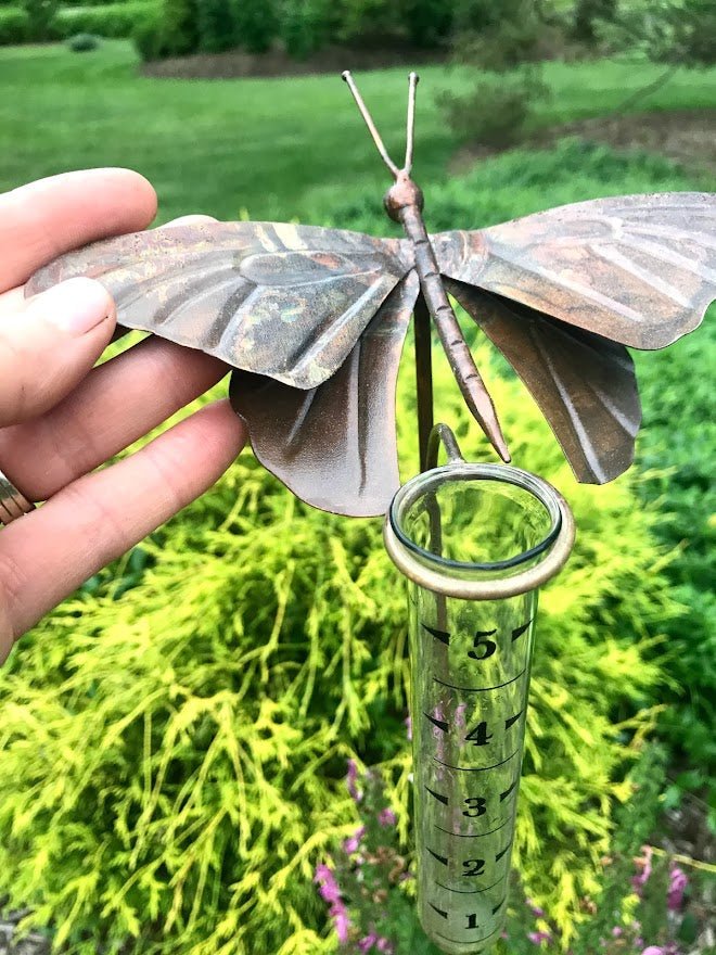 Rain Gauge - Butterfly