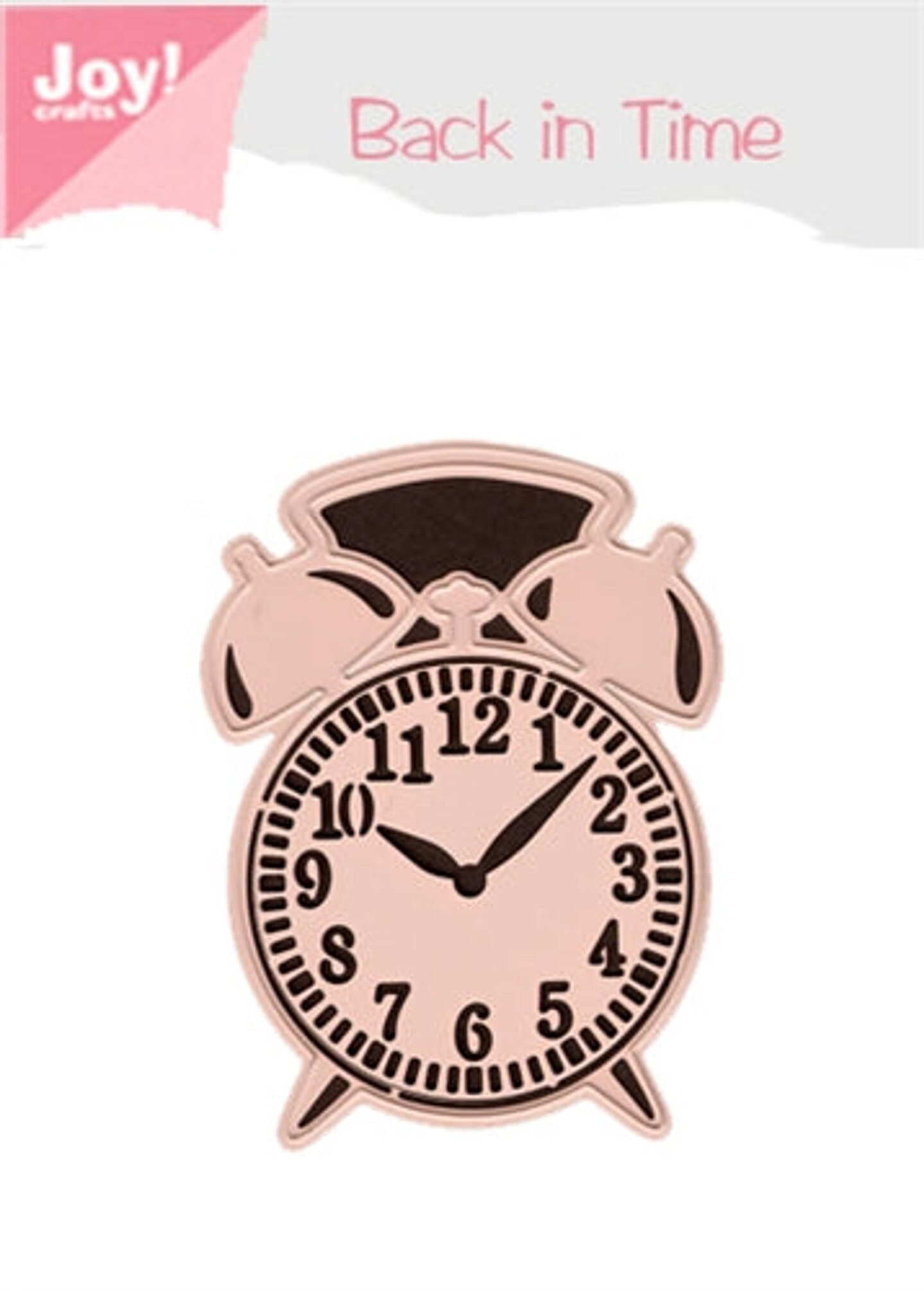 Joy! Crafts Dies Back In Time Alarm clock Michaels