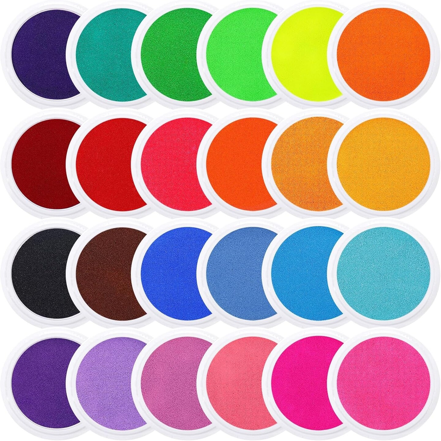 Lot of 8 Various Color Ink Pads for Stamps Crafting Scrapbooking