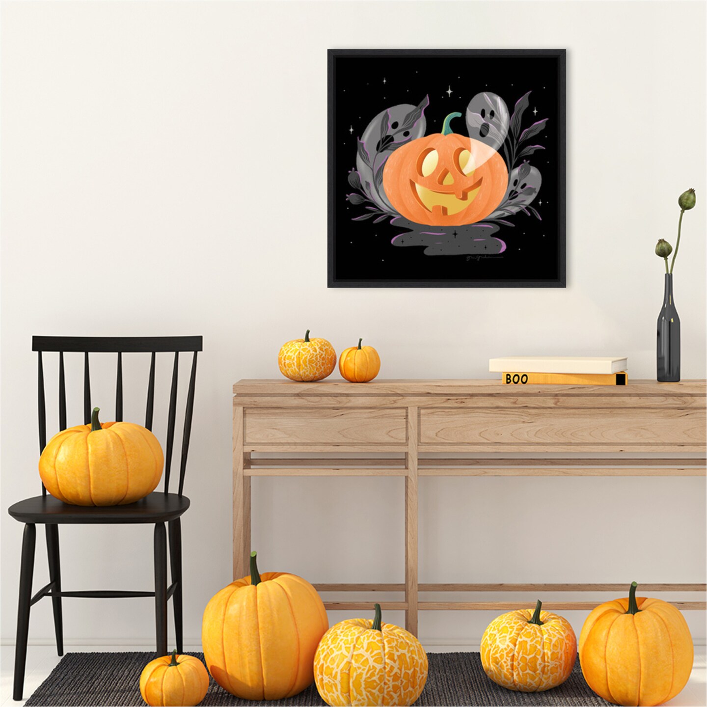 Hocus Pocus V by Gia Graham Framed Canvas Wall Art