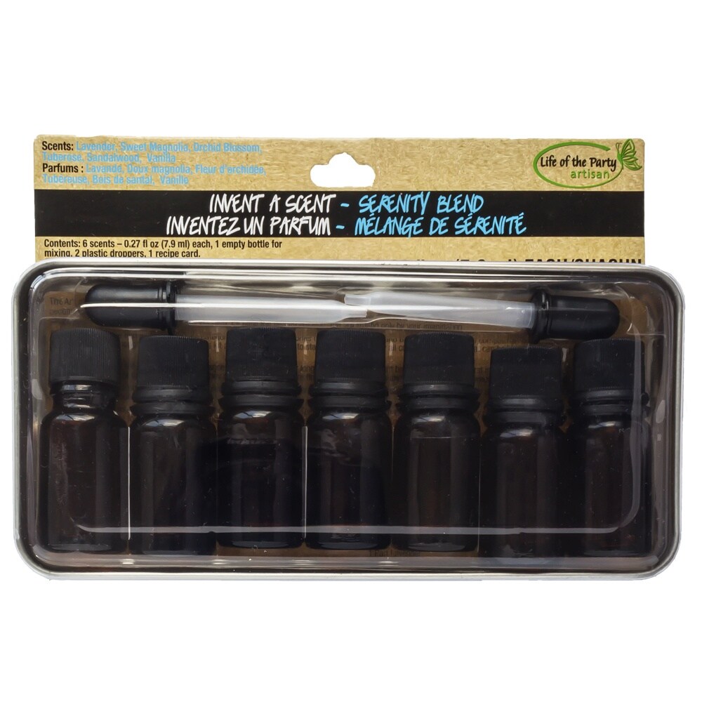 Life Of The Party Invent-A-Scent Fragrance Assortment 6/Pkg-Serenity