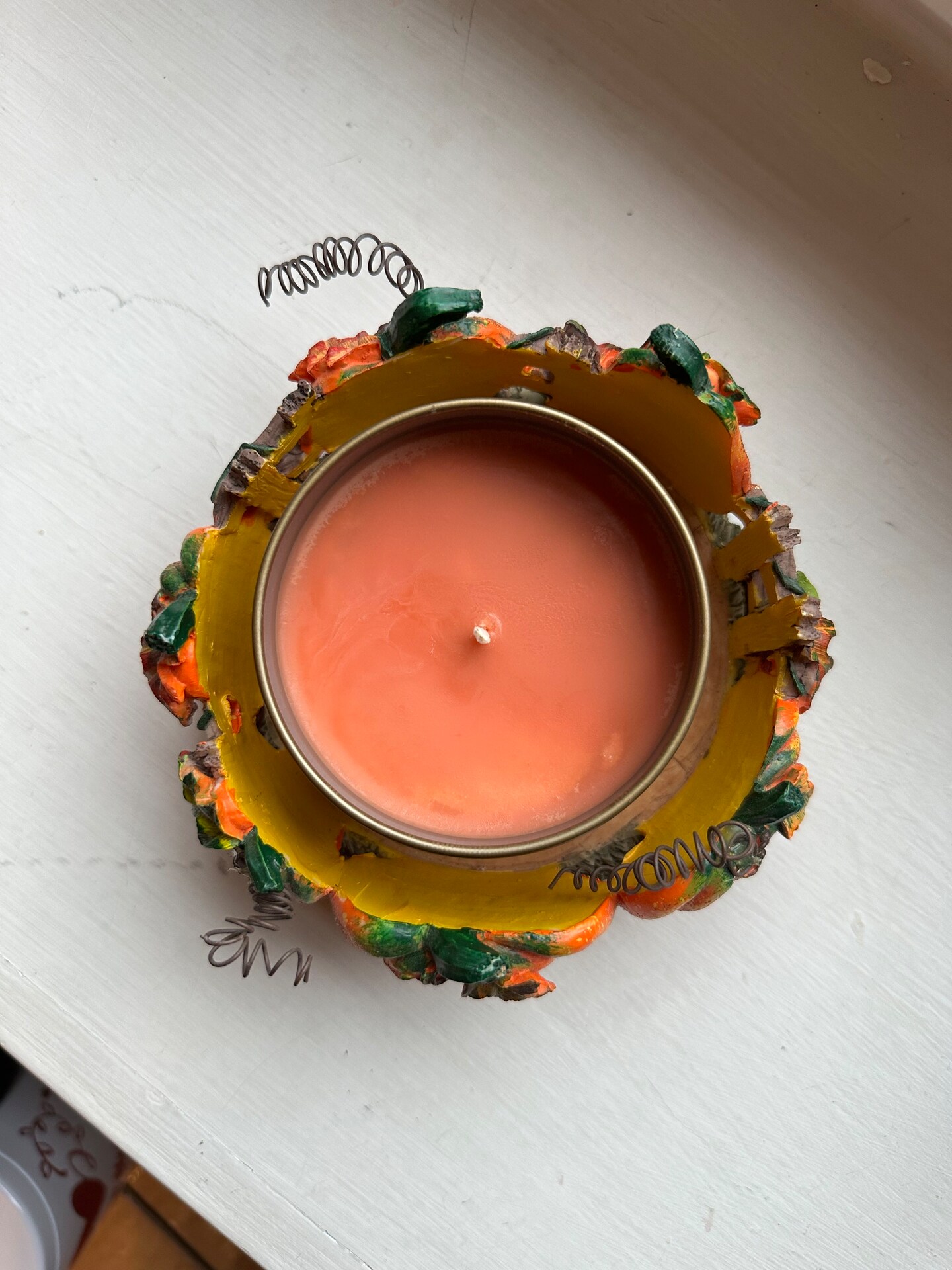 Pumpkin Spice Soy Wax Candle / Halloween Candle Gift / Autumn Home