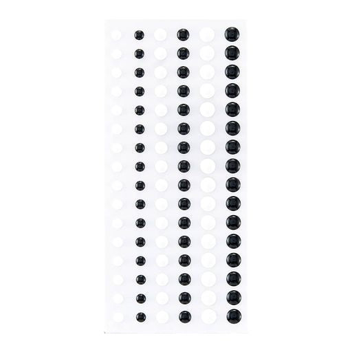 Spellbinders Dimensional Black &#x26; White Enamel Dots