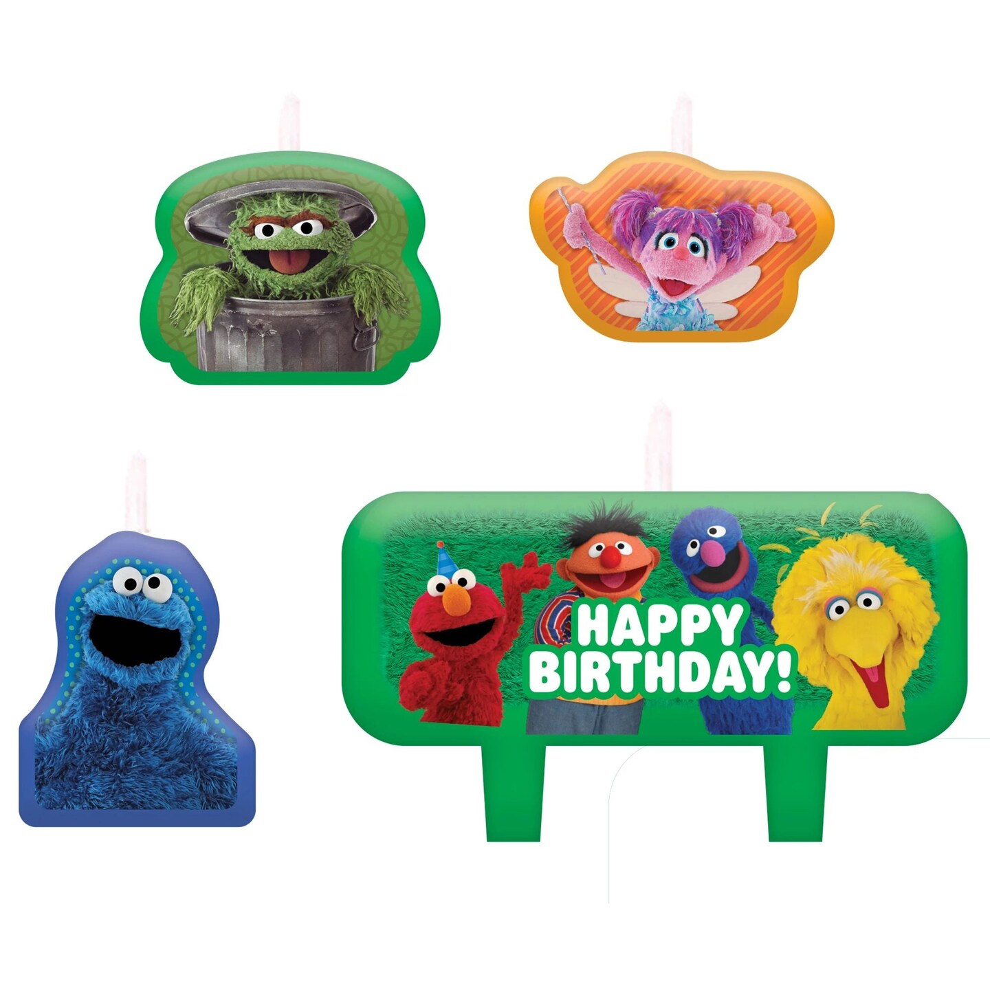 Everyday Sesame Street Birthday Candle, 1ct