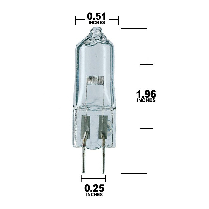 OSRAM 64638 bulb HLX 100w 24v G6.35 Single Ended Halogen light Bulb
