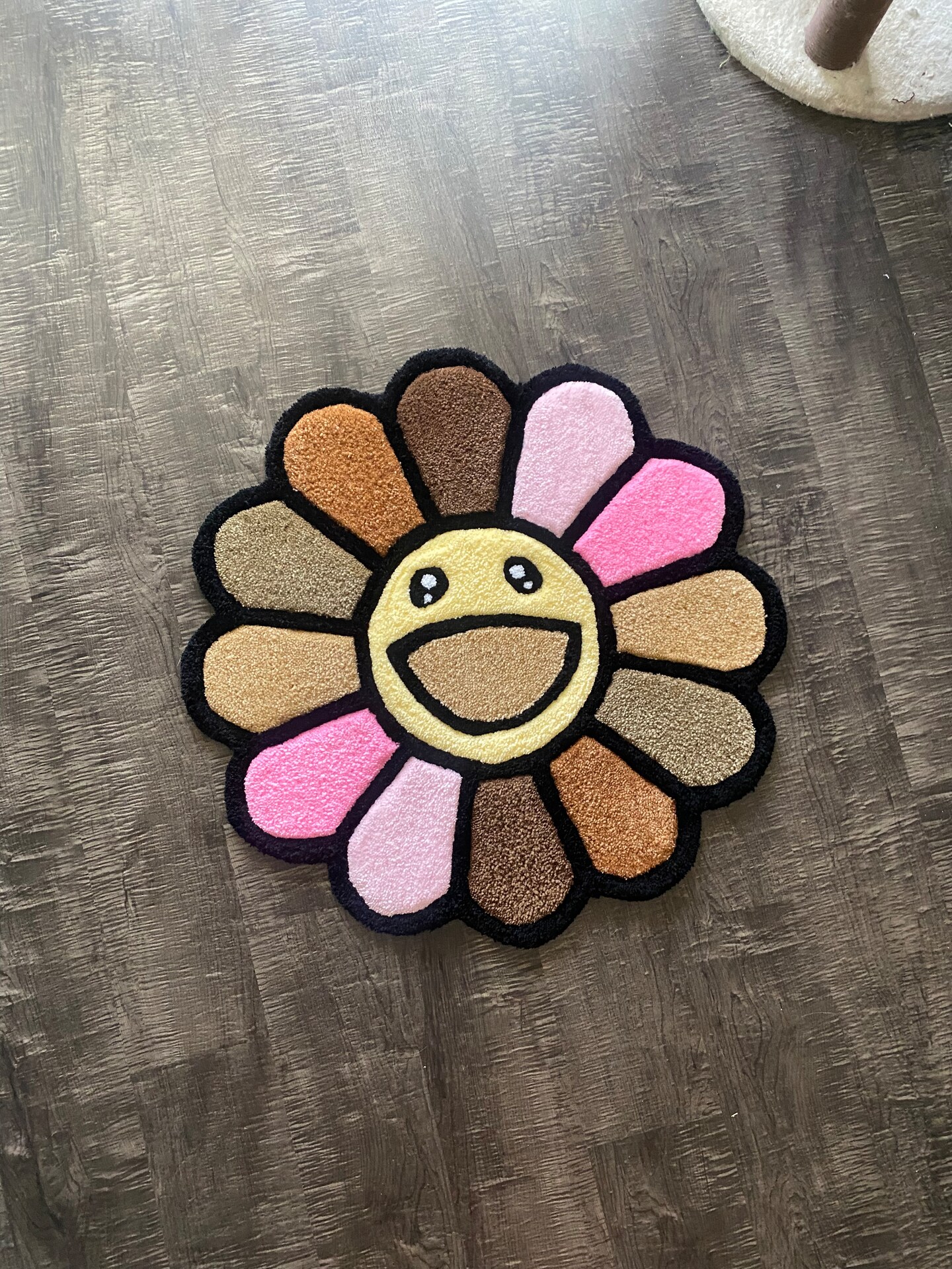 【新品未開封】MIYOSHI RUG MOOON SMILEY FACE RUG 新品未開封】MIYOSHI RUG MOOON SMILEY FACE RUG STUDIO SEVEN x