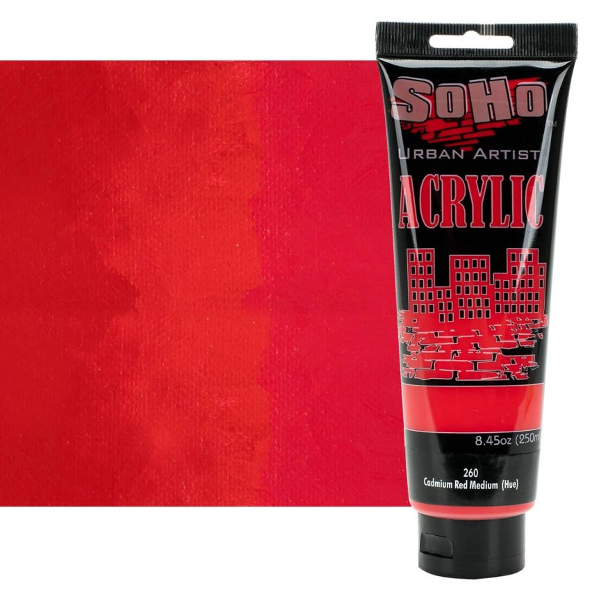 SoHo Urban Artist Acrylic Paint - Thick, Rich, Water-Resistant, Heavy Body Paint