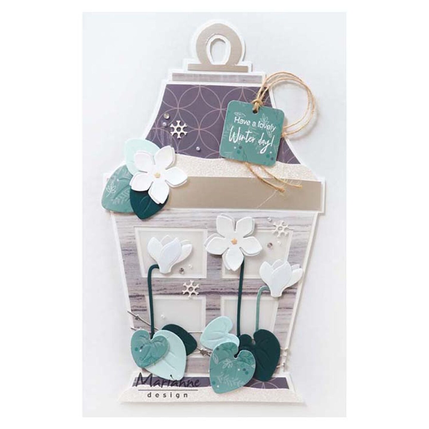Marianne Design  Craft Stencil Lantern By Marleen