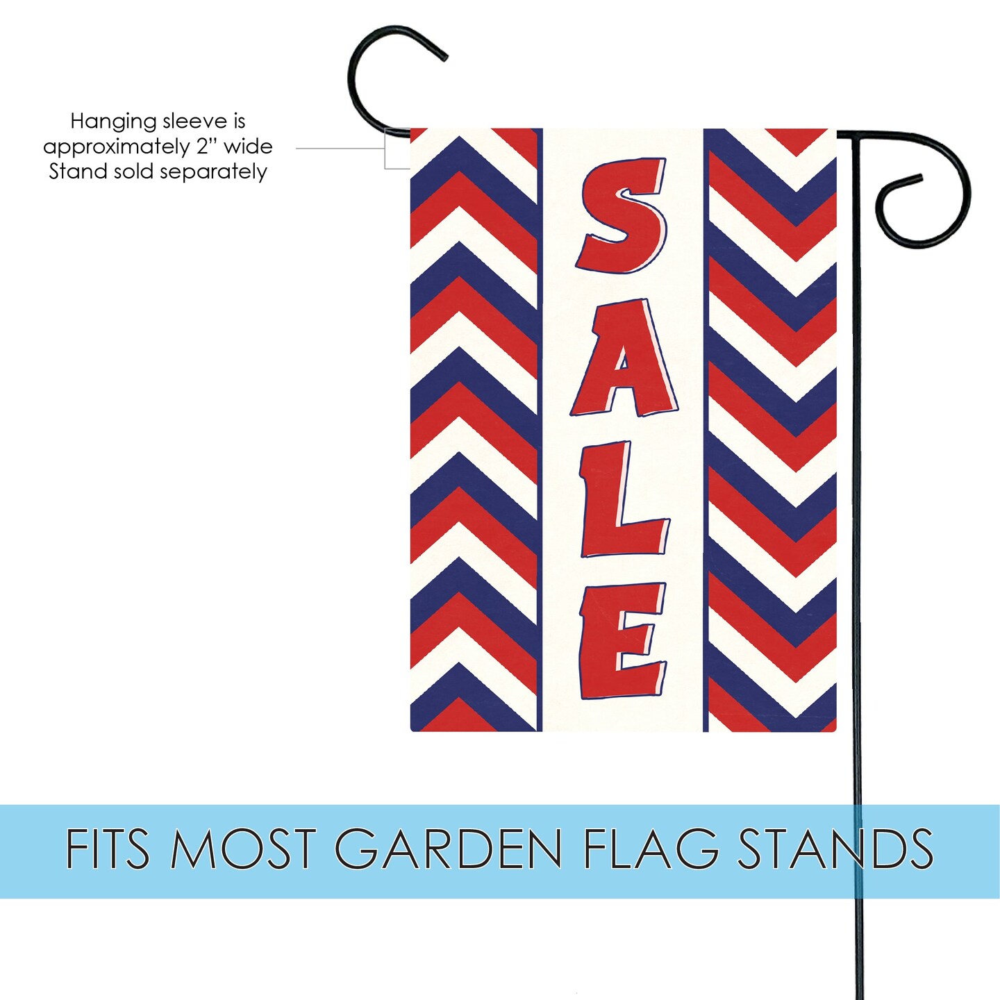 Sale-Chevron Decorative Sae Flag