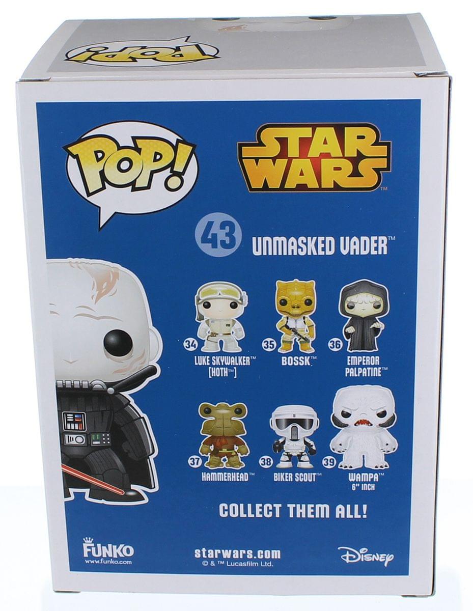 Star Wars Funko POP Vinyl Figure: Unmasked Darth Vader