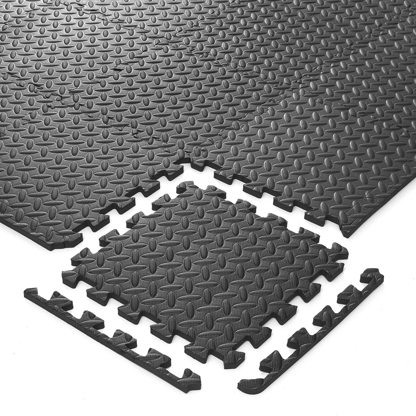 Philosophy Gym&#xA0;Exercise&#xA0;Flooring Mats&#xA0;- Foam Rubber&#xA0;Interlocking&#xA0;Puzzle Floor Tiles 12 - 120 SQFT