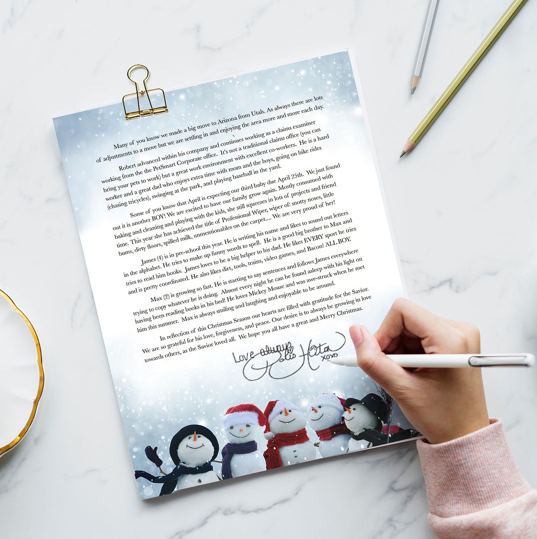 Great Papers! Magical Snowmen Holiday Letterhead, Invitations and Announcements, Printer Friendly, 8.5" x 11", 50PK