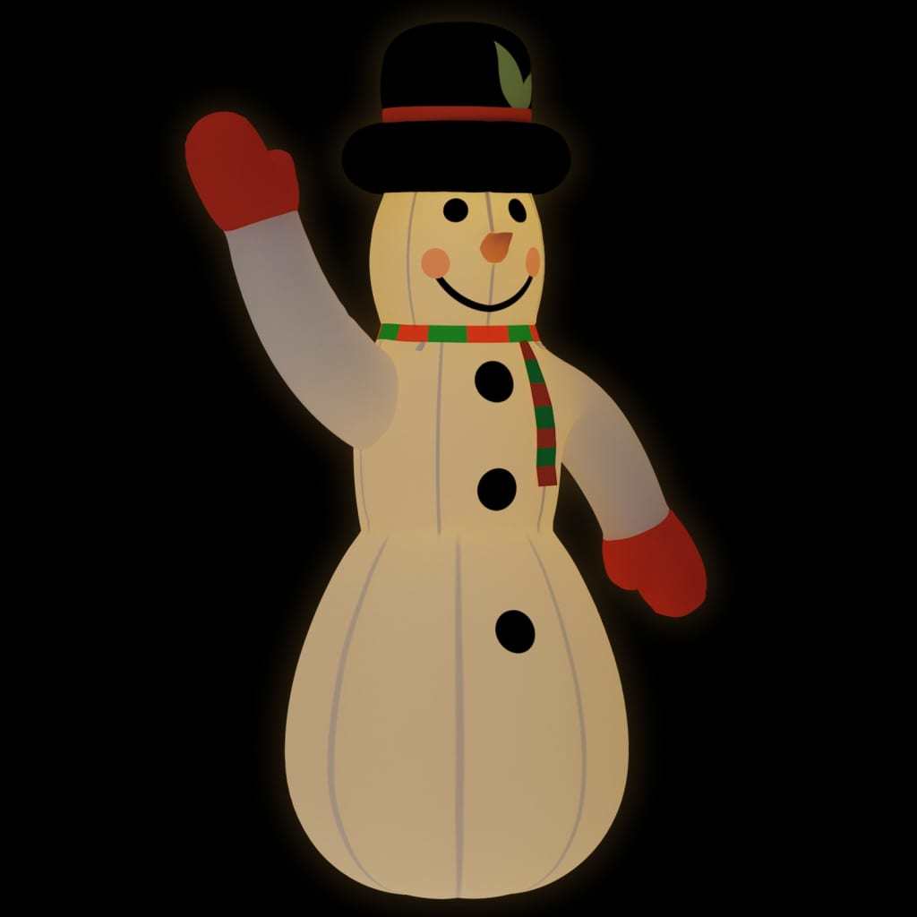 Christmas Inflatable Snowman with LEDs 316.9&#x22;