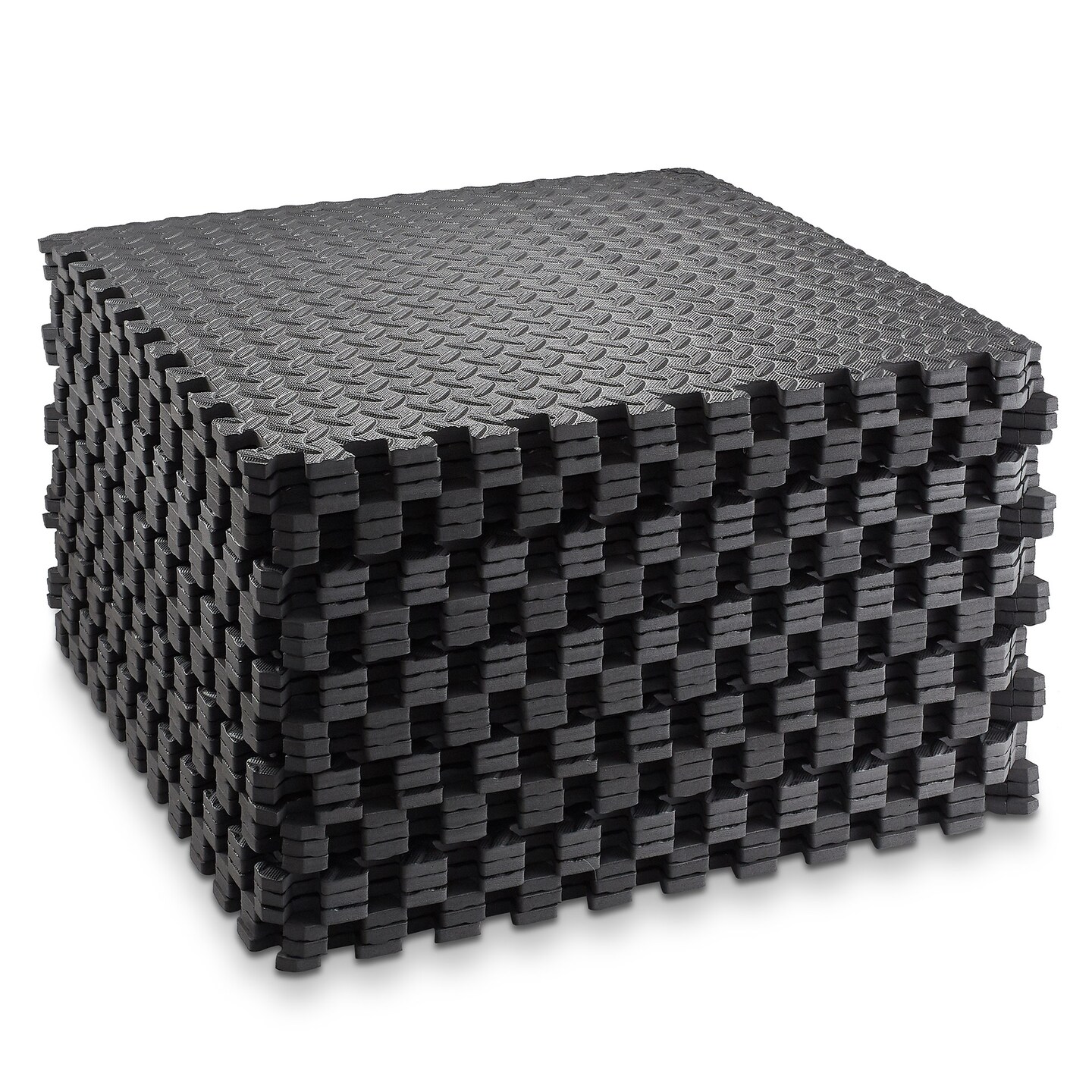 Philosophy Gym Exercise Flooring Mats - Foam Rubber Interlocking Puzzle Floor Tiles 12 - 120 SQFT