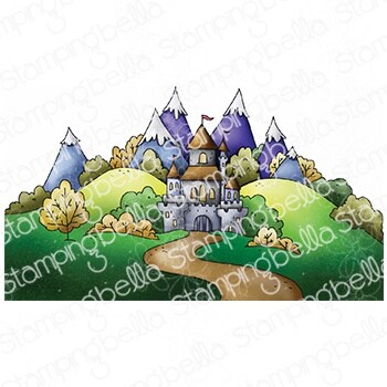 Stamping Bella Cling StampFairytale Backdrop Michaels