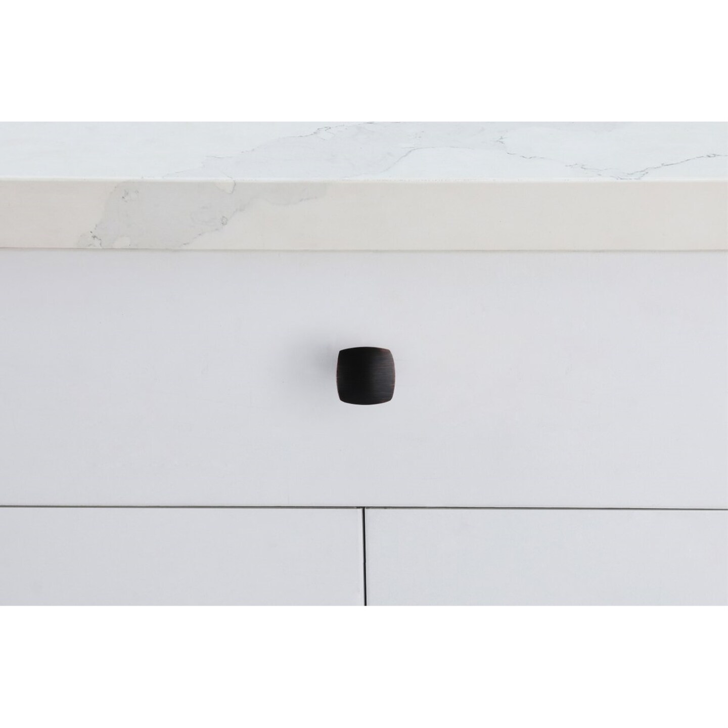 Irvin 1.3" Oil-rubbed Bronze Square Knob Multipack (Set of 10)