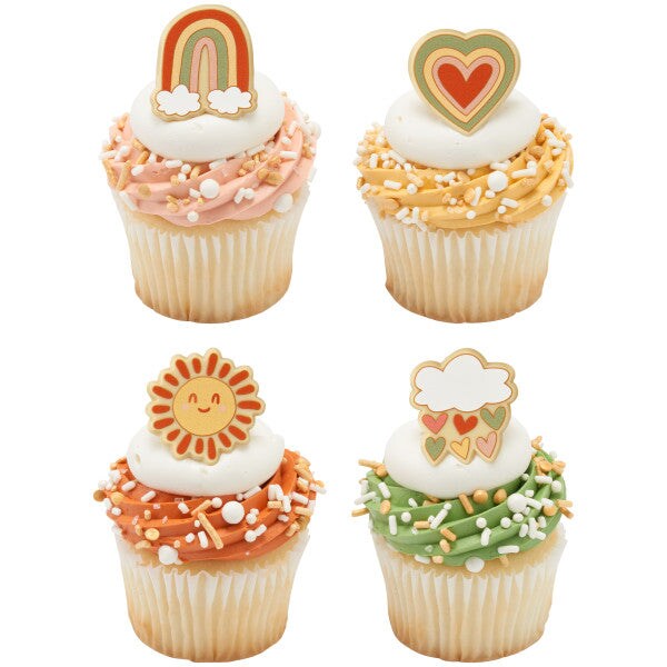 You Are My Sunshine Cupcake Rings, 12ct