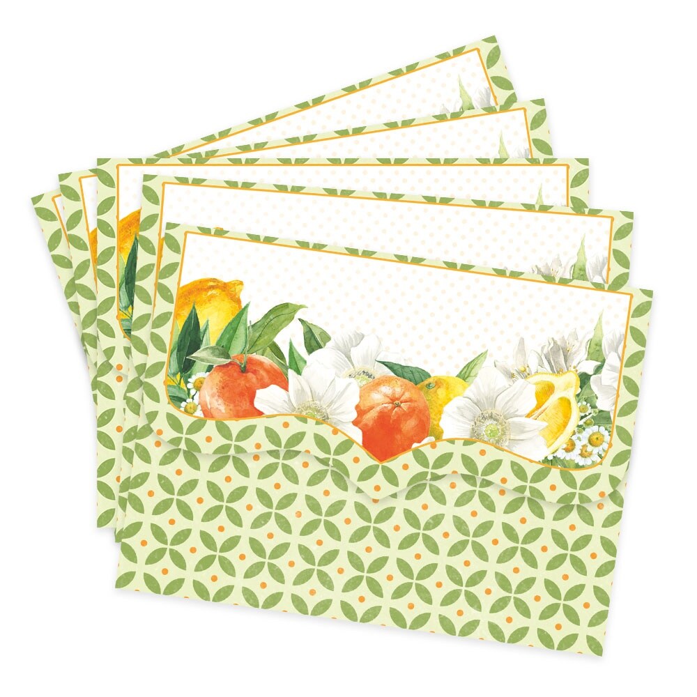 Fresh Lemonade Mini Envelopes 5/Pkg