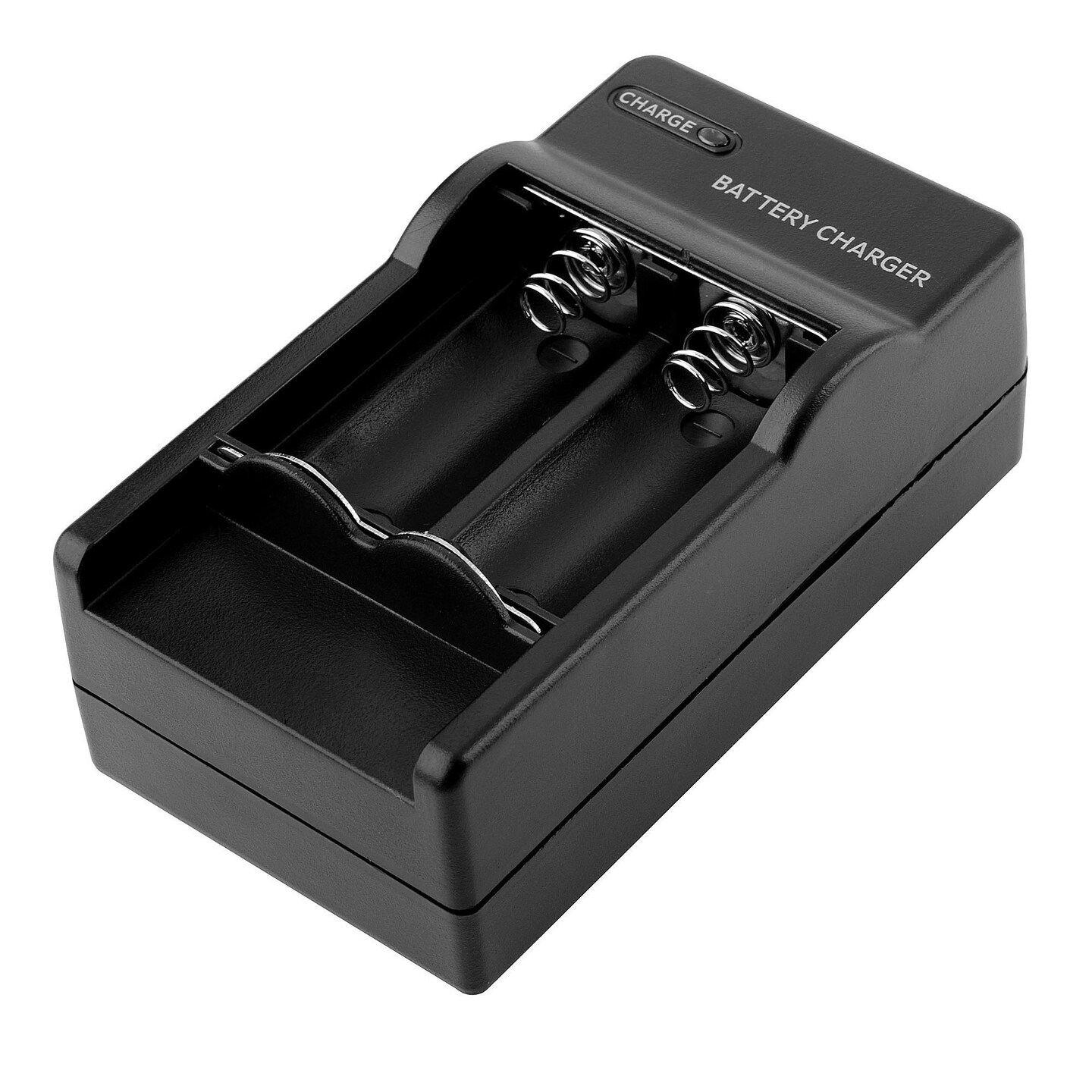Insten 600mA Compact Rechargeable LED Flashlight for CR123A 16340 Lithium Battery Wall Charger Set