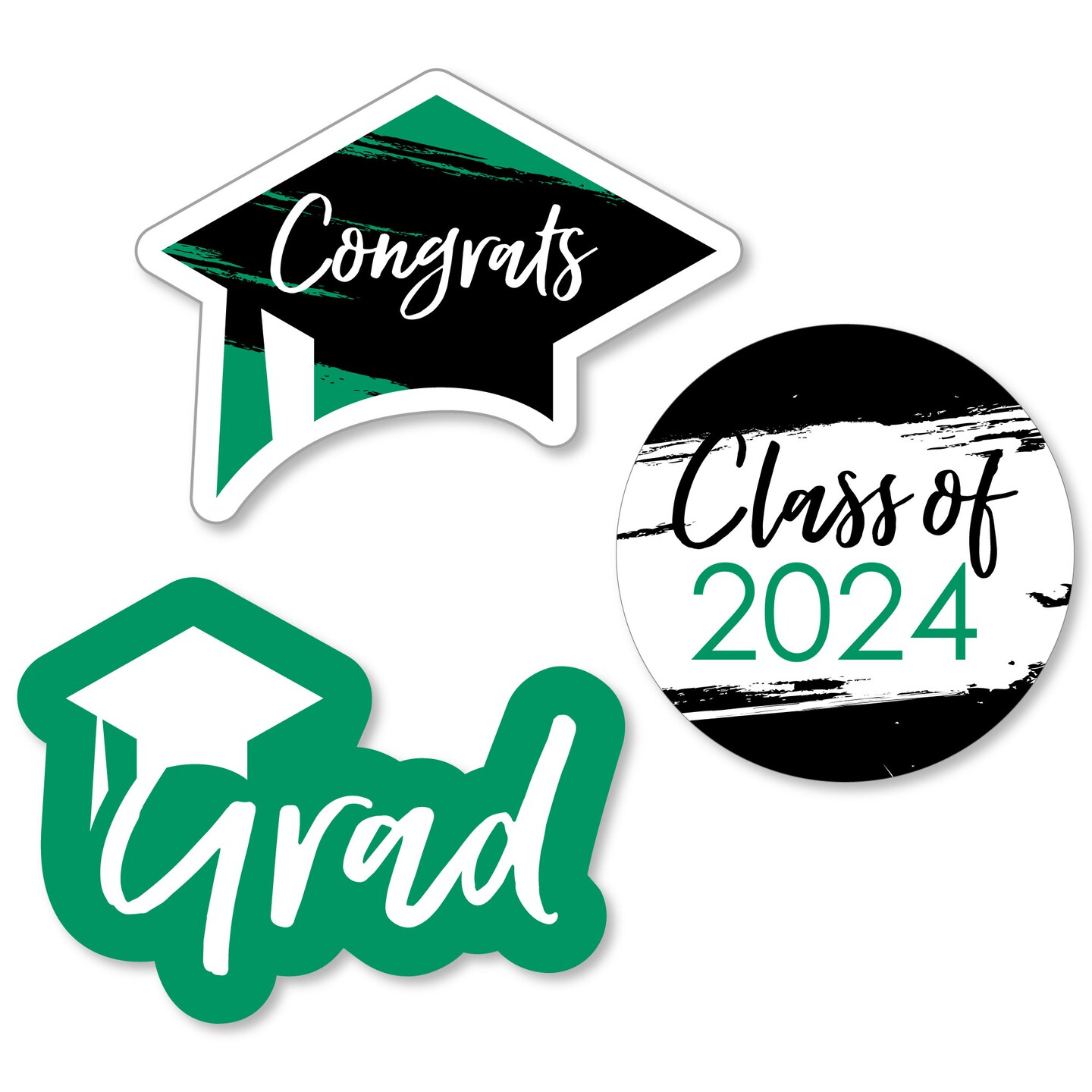  2024 Graduation Decorations Green,Graduation Party