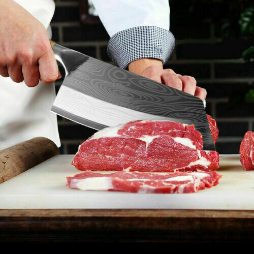 Kitcheniva Stainless Steel Kitchen Knife Chopping Meat Butcher Chef