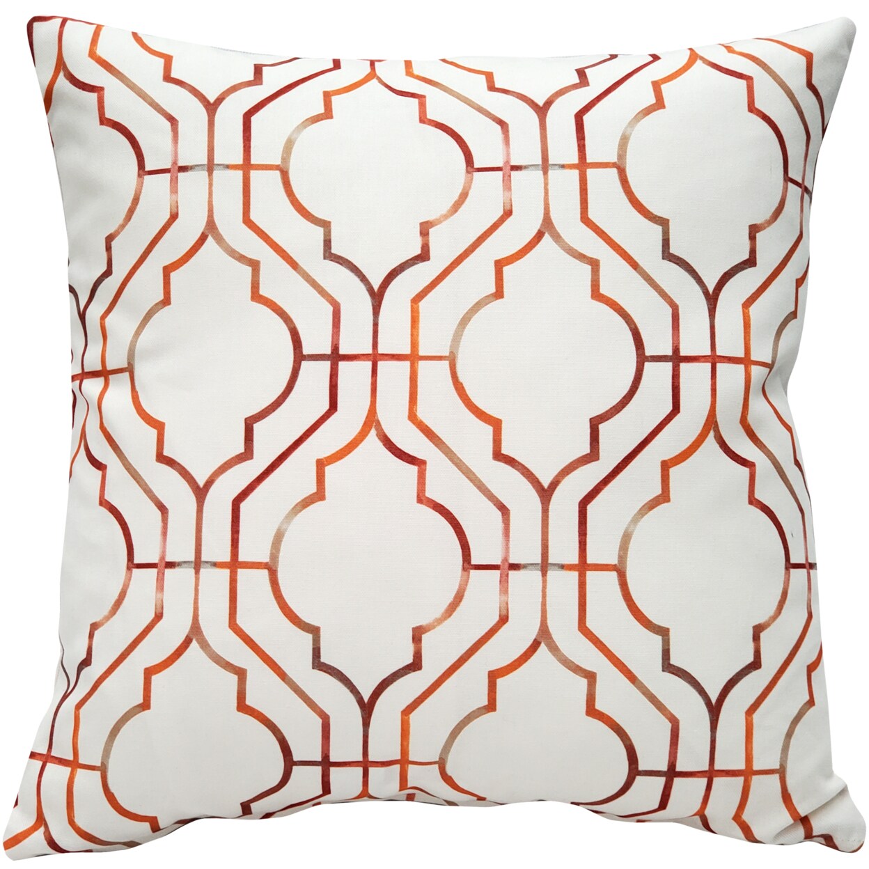 Pillow D cor Biltmore Gate Orange Throw Pillow 20x20 Inches Square