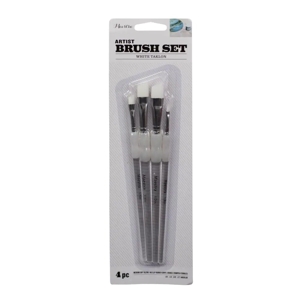 MAESTRA Artist Paint Brush Set of 4