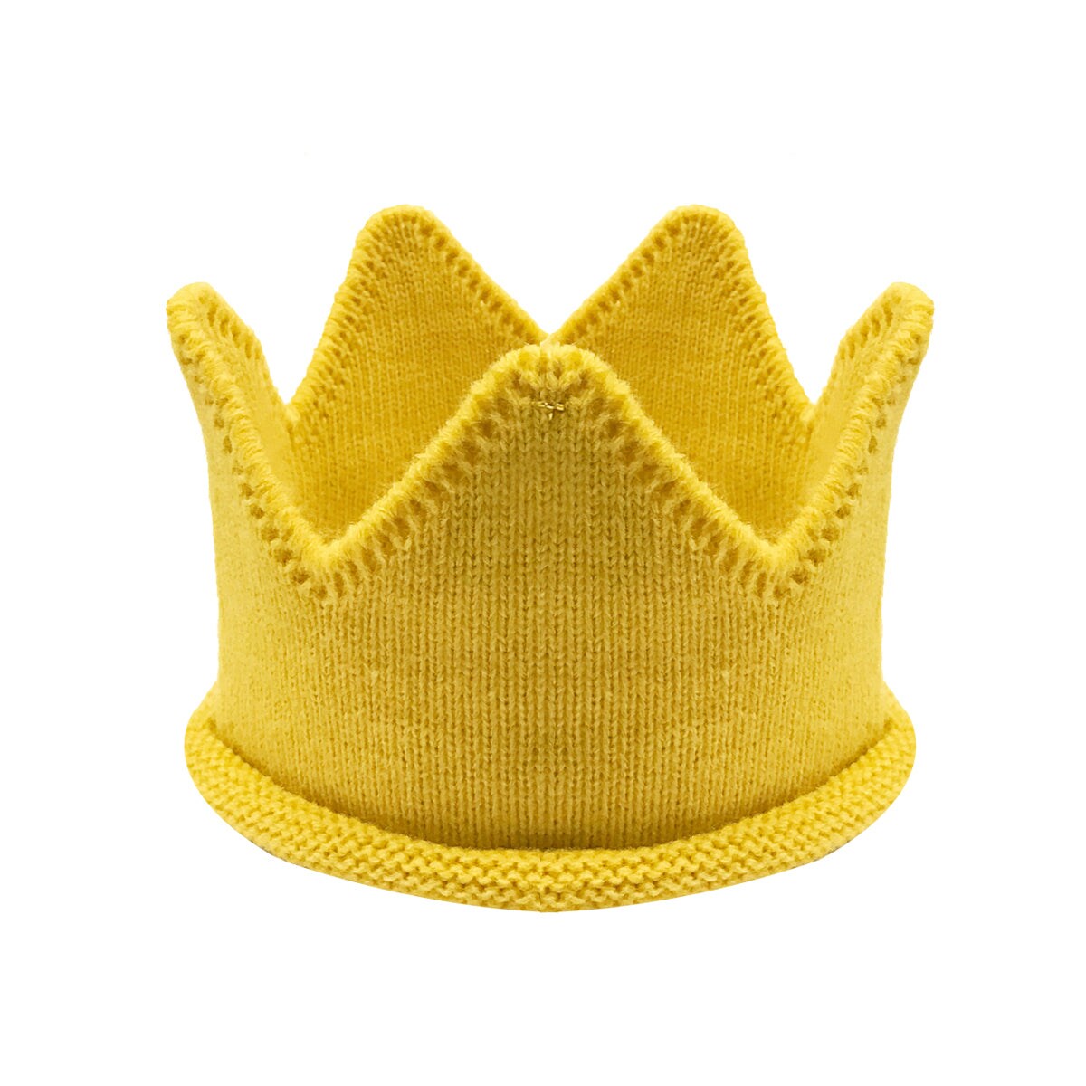 Wrapables Baby Boy & Girl Birthday Party Knitted Crown Headband Beanie Cap Hat