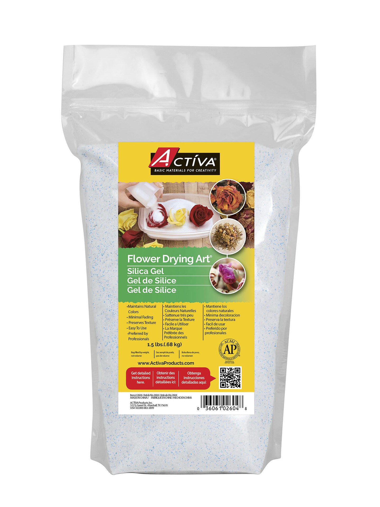 Activa Flower Drying Art Silica Gel Michaels