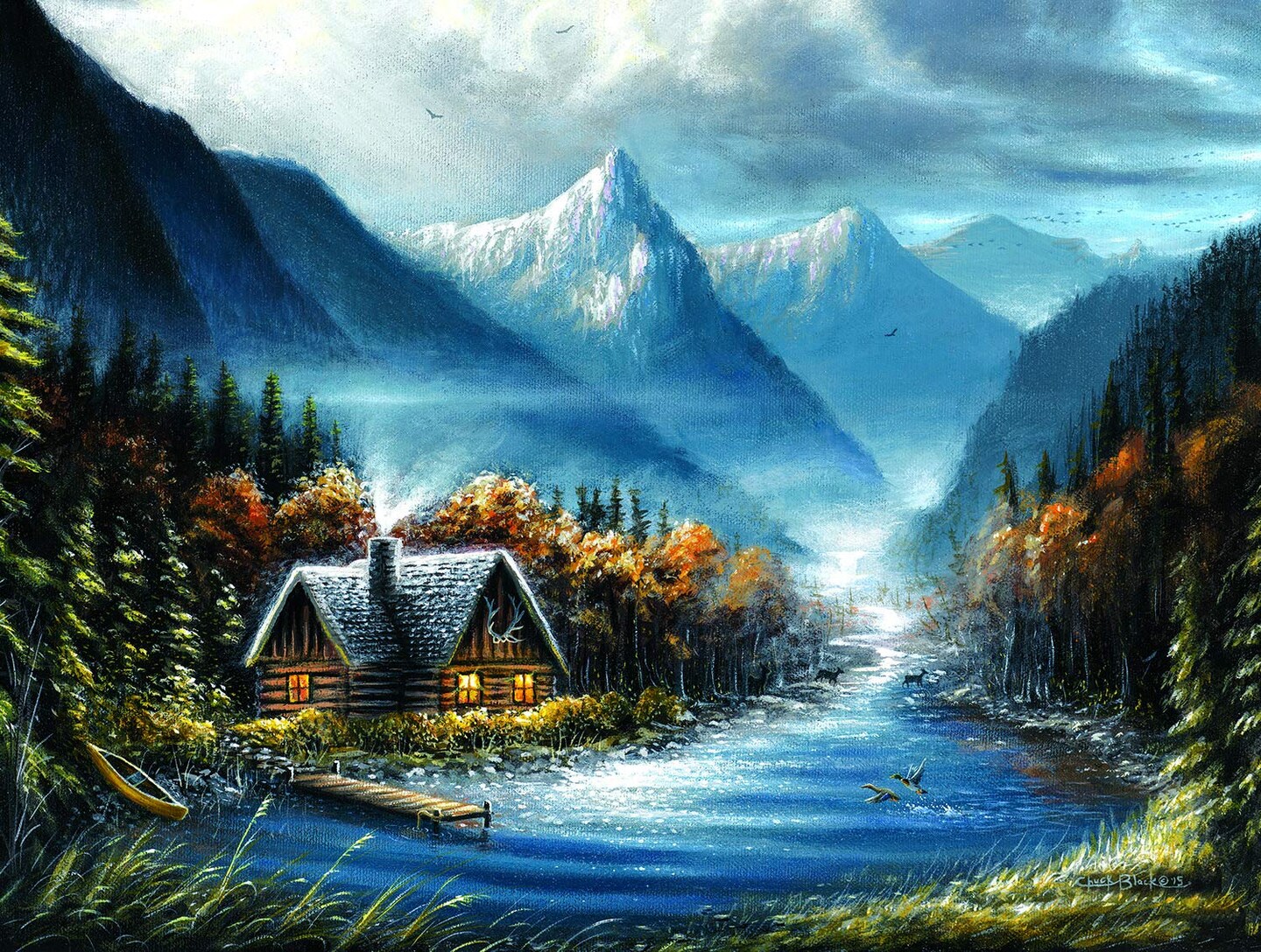Sunsout Lost Creek 300 pc   Jigsaw Puzzle 55017